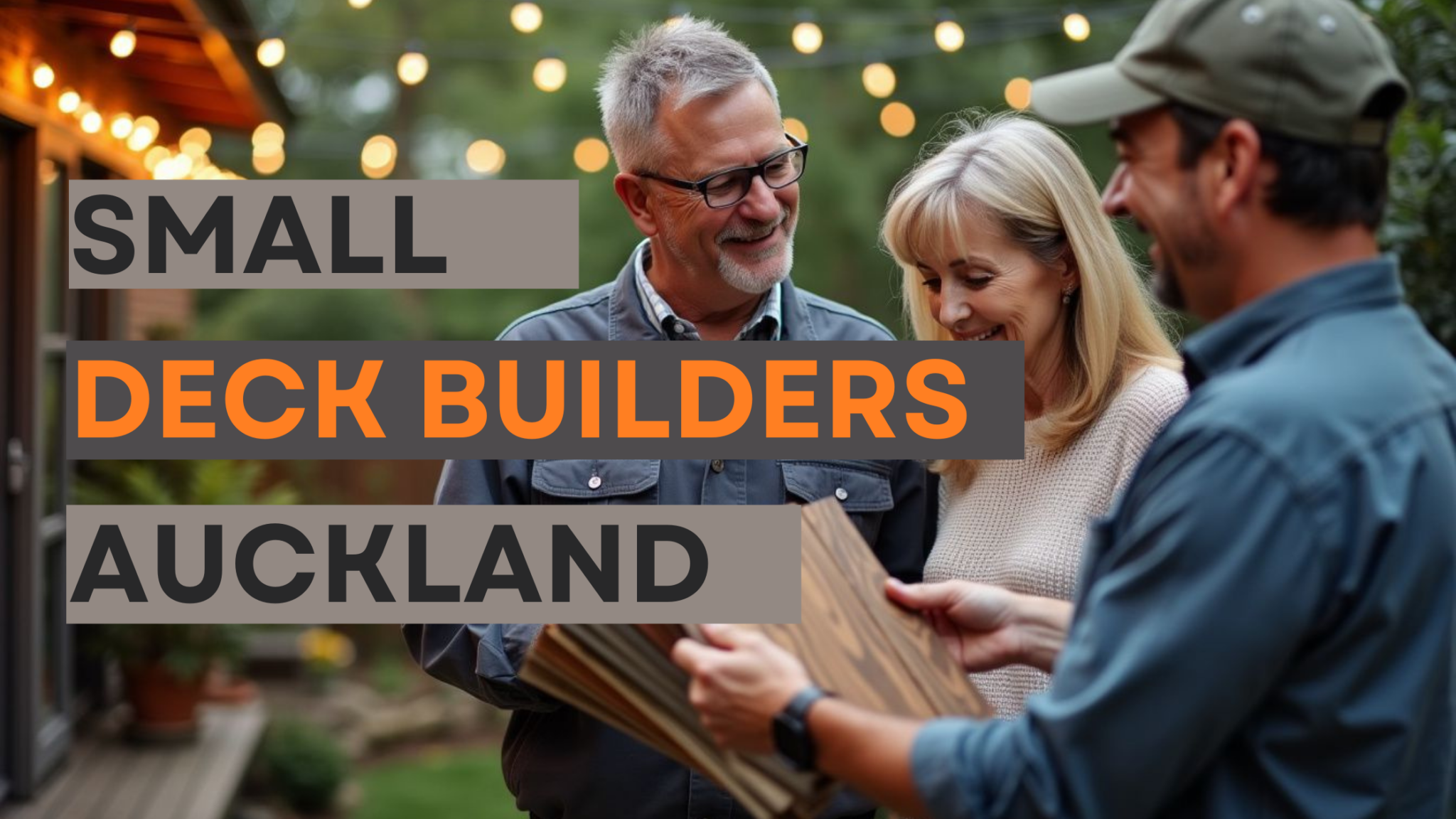 Small Deck Builders Auckland: Custom Deck Solutions